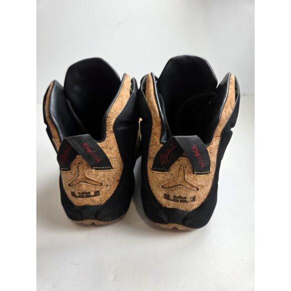 Nike LeBron 12 EXT Kings Cork Sz 9.0 768829-100 Shoes - Picture 2 of 12